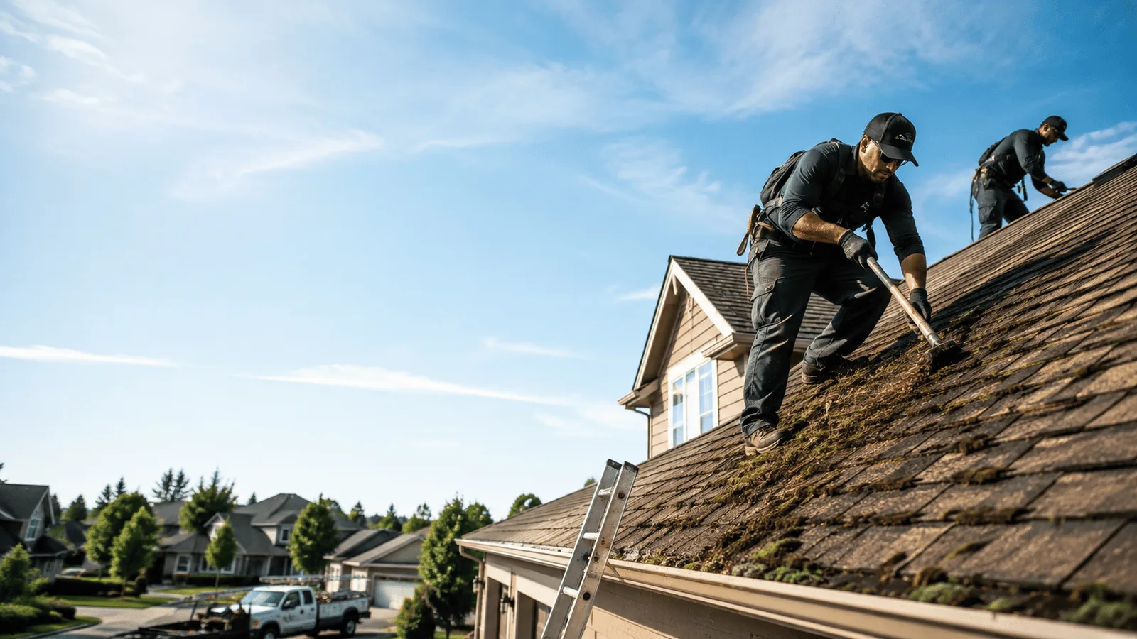 Roof Moss Removal in Sunnyside, UT near me